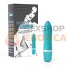 Vibrador de suave textura sumergible bcute celeste